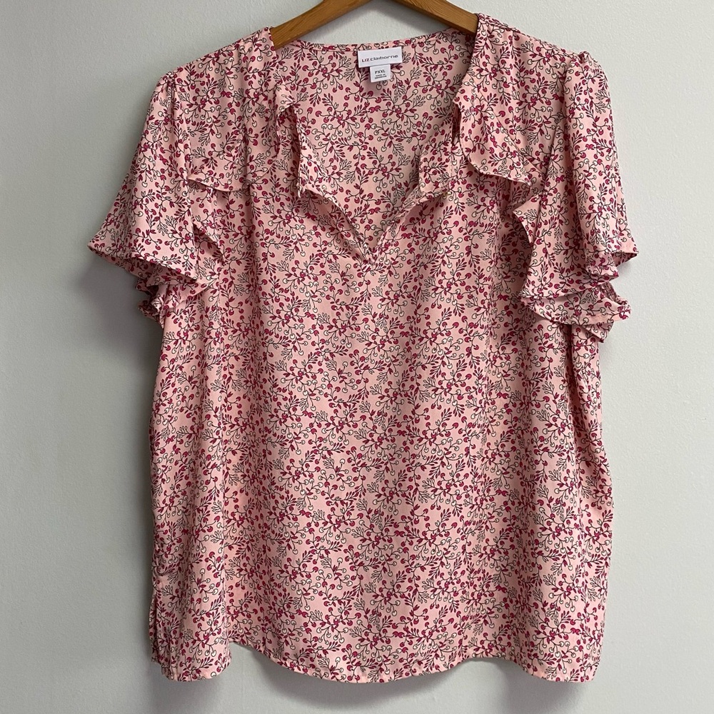 LIZ CLAIBORNE TOP - XL (PXXL)